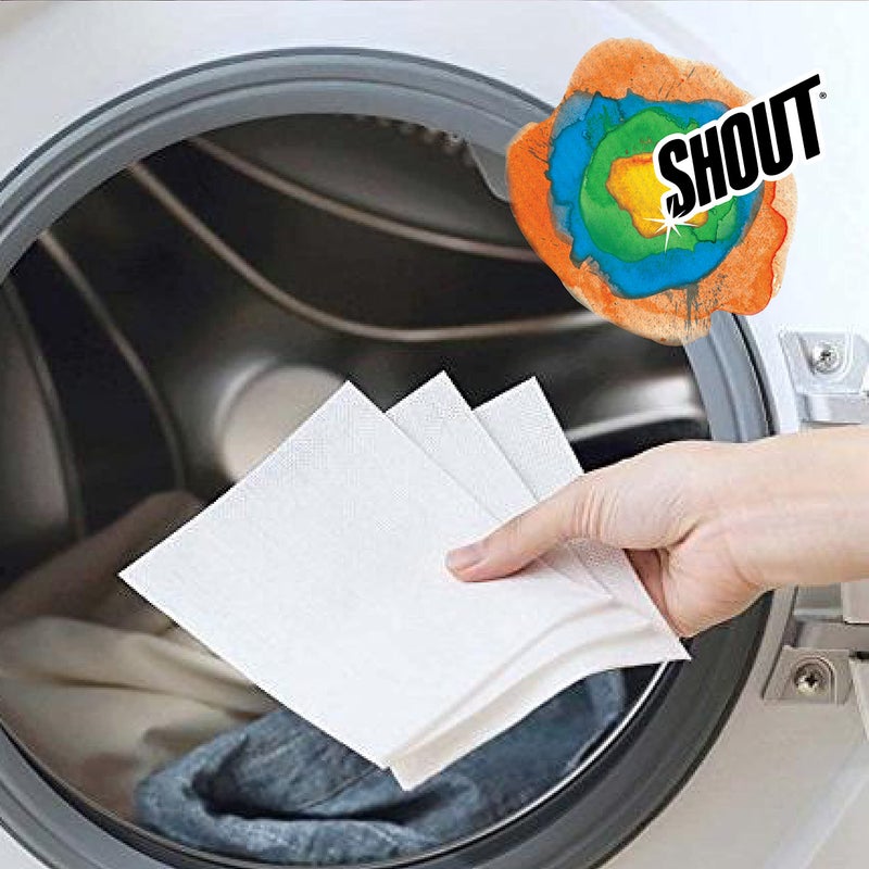 Shout Color Catcher Sheets for Laundry, Allow Mixed Washes, Prevents Color Runs and Maintains Original Clothing, 72 Count - Pack of 4 (288 Total Sheets) - Image 5